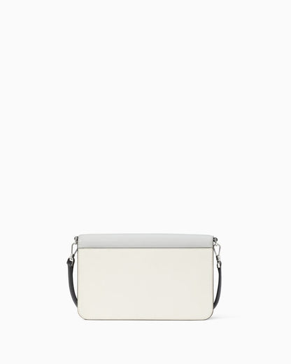 KateSpade Madison Willow Convertible Crossbody Platinum Grey Multi