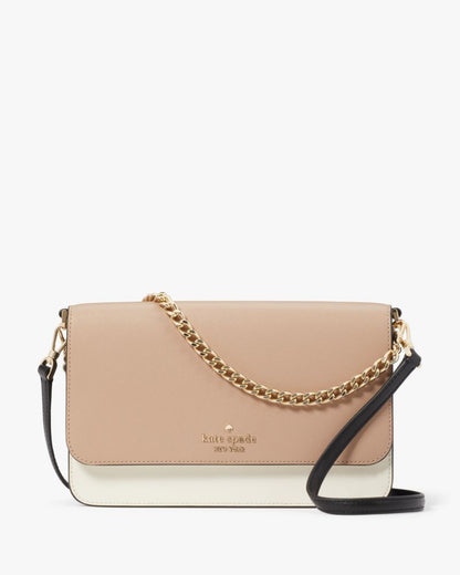 KateSpade Madison Willow Convertible Crossbody Toasted Hazelnut Multi
