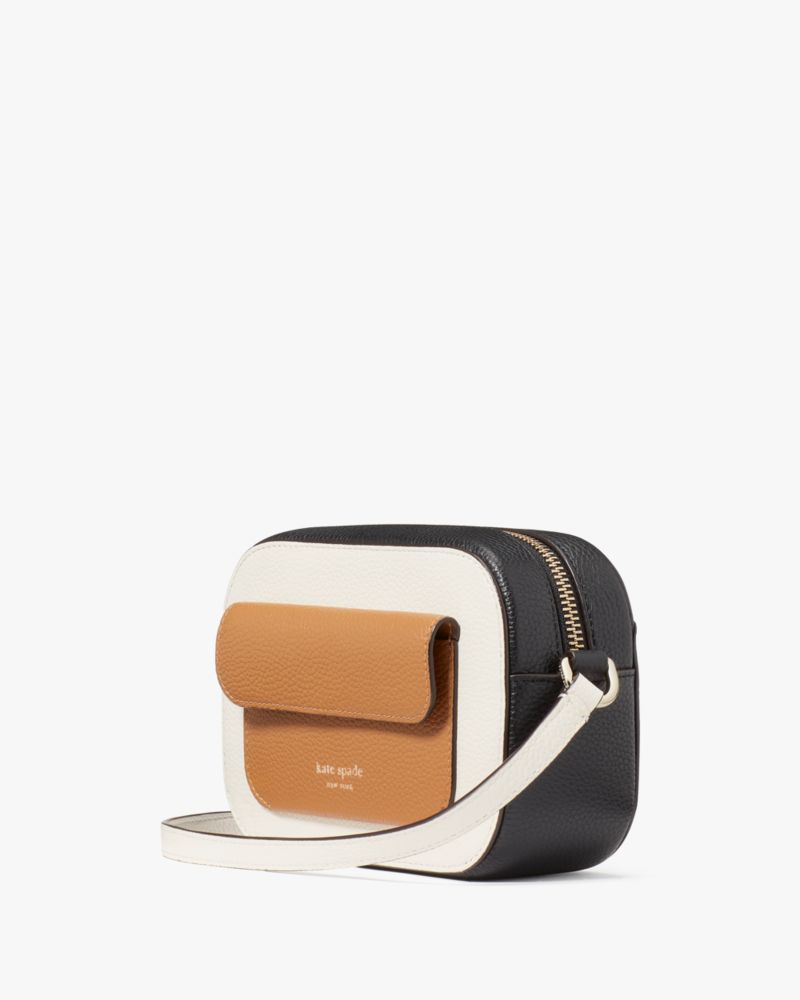 KateSpade Ava Colorblocked Crossbody Parchment Multi