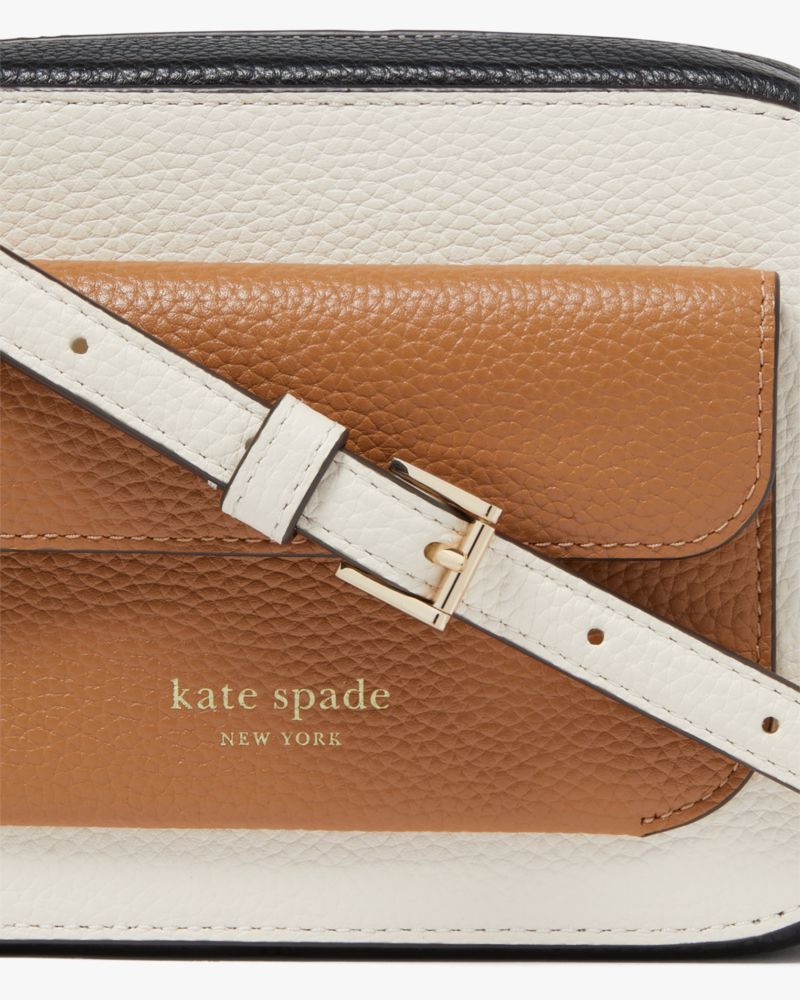 KateSpade Ava Colorblocked Crossbody Parchment Multi