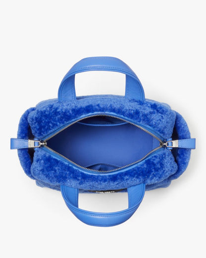 KateSpade Apres Chic Faux Shearling Satchel Fluorite