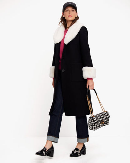 Katespade Leandra Heeled Loafer Black Multi
