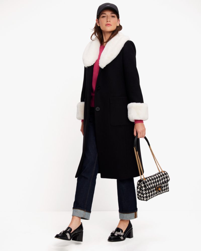 Katespade Leandra Heeled Loafer Black Multi
