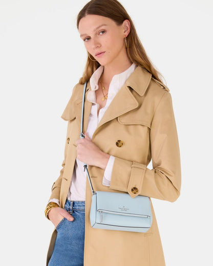 KateSpade Leila Mini Crossbody Crisp Sky