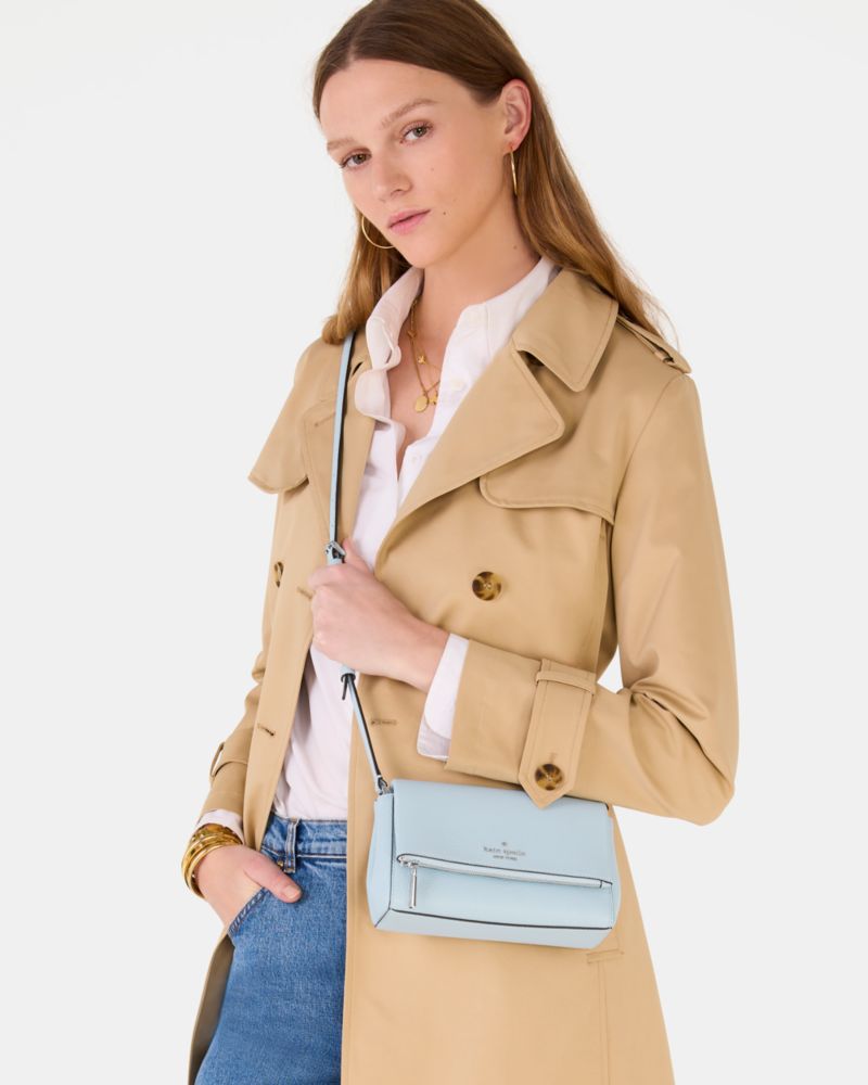 KateSpade Leila Mini Crossbody Crisp Sky