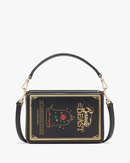 KateSpade Disney X Kate Spade New York Beauty And The Beast 3d Book Crossbody Black Multi