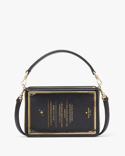 KateSpade Disney X Kate Spade New York Beauty And The Beast 3d Book Crossbody Black Multi