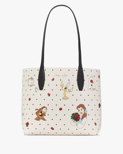 KateSpade Disney X Kate Spade New York Beauty And The Beast Small Tote Black Multi