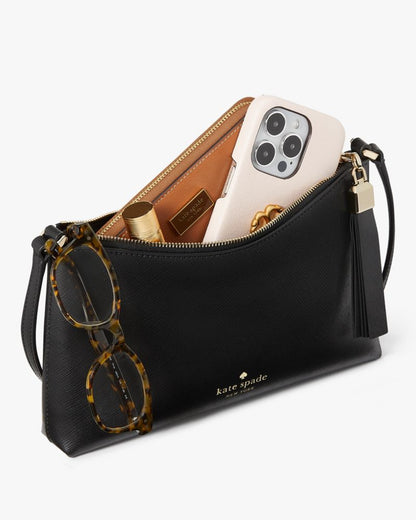 KateSpade Sadie Small Crossbody Black