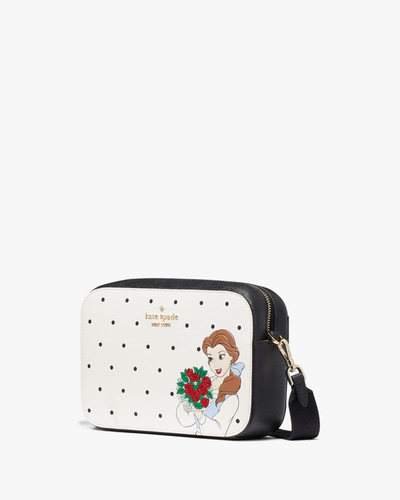 KateSpade Disney X Kate Spade New York Beauty And The Beast Mini Camera Bag Cream Multi