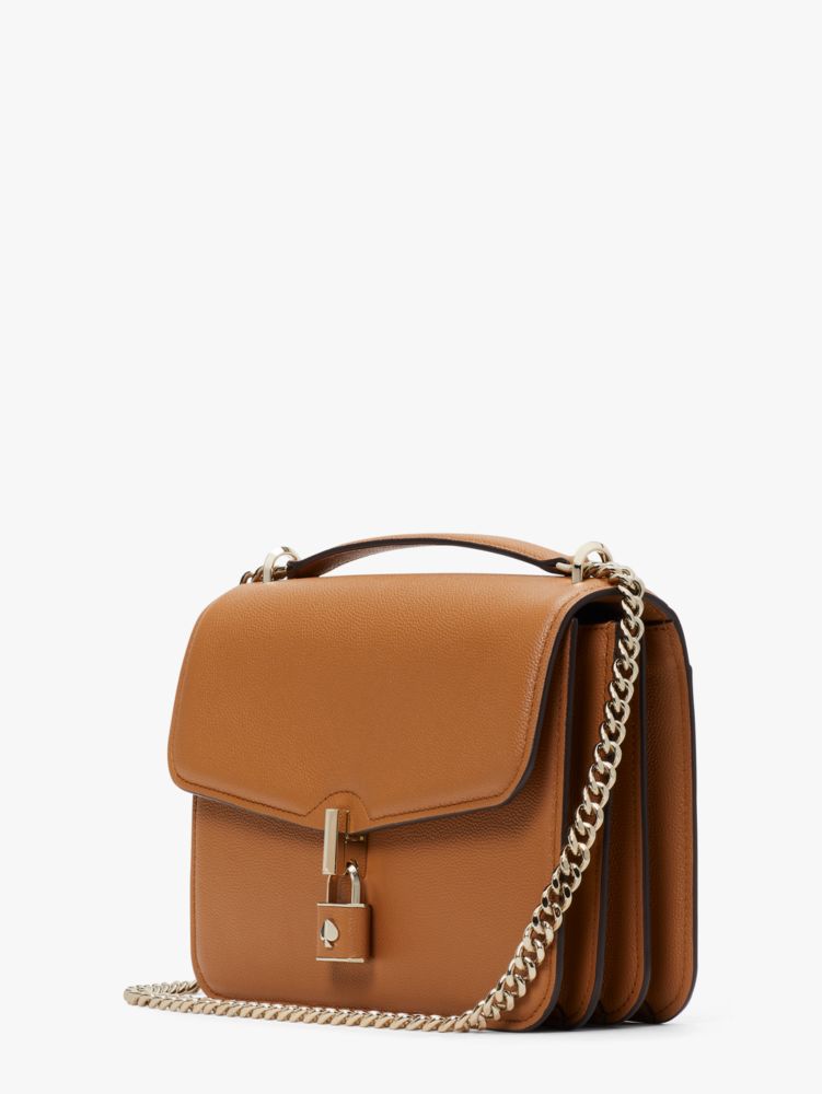 KateSpade Locket Large Flap Shoulder Bag Bungalow