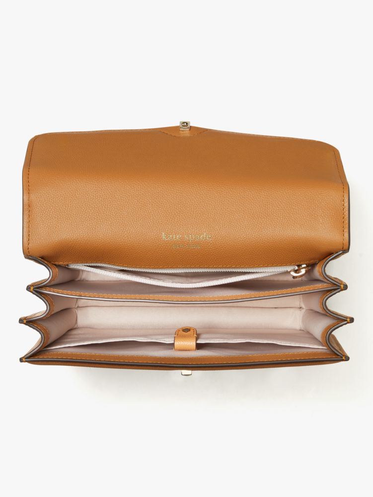 KateSpade Locket Large Flap Shoulder Bag Bungalow