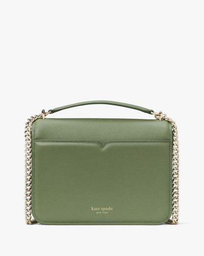 KateSpade Locket Large Flap Shoulder Bag Romaine