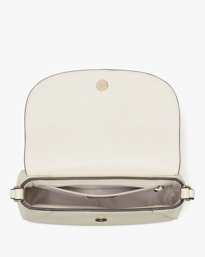 KateSpade Monica Small Flap Crossbody Meringue