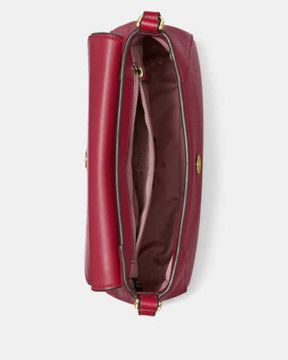 KateSpade Monica Small Flap Crossbody Red Jam