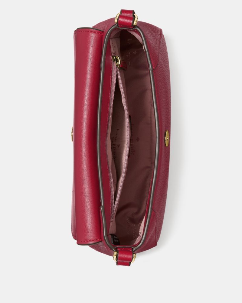 KateSpade Monica Small Flap Crossbody Red Jam