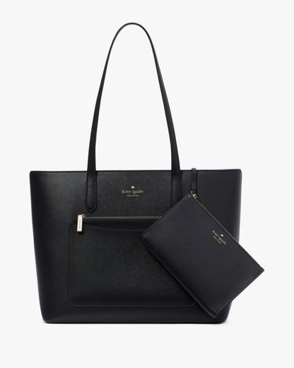 KateSpade Staci Large Tote Set Black