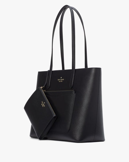KateSpade Staci Large Tote Set Black
