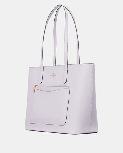 KateSpade Staci Large Tote Set Lilac Moonlight
