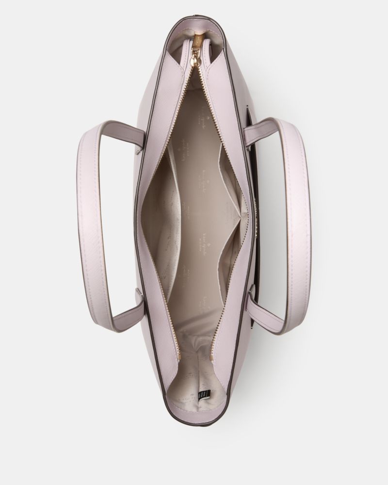 KateSpade Staci Large Tote Set Lilac Moonlight