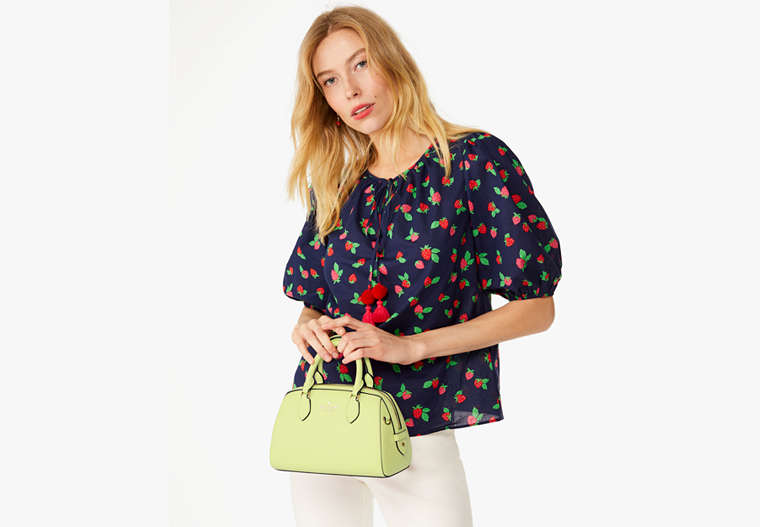 Madison Small Dolly Duffle Crossbody Bag Lime Slushy Lime Slushy