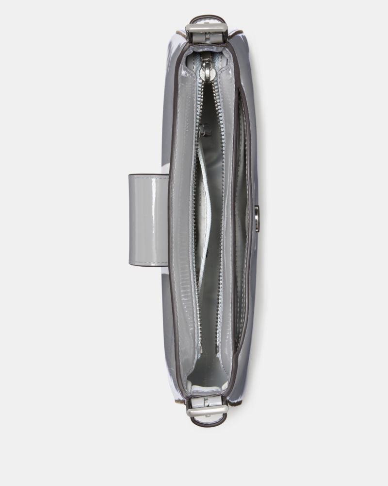 KateSpade Reegan Patent Fabric Small Shoulder Bag Pavement