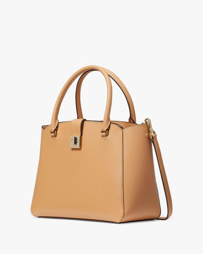 KateSpade Phoebe Medium Satchel Tiramisu Mousse