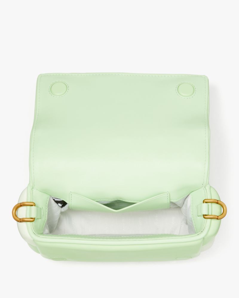 KateSpade Boxxy Colorblocked East west Crossbody Serene Green Multi