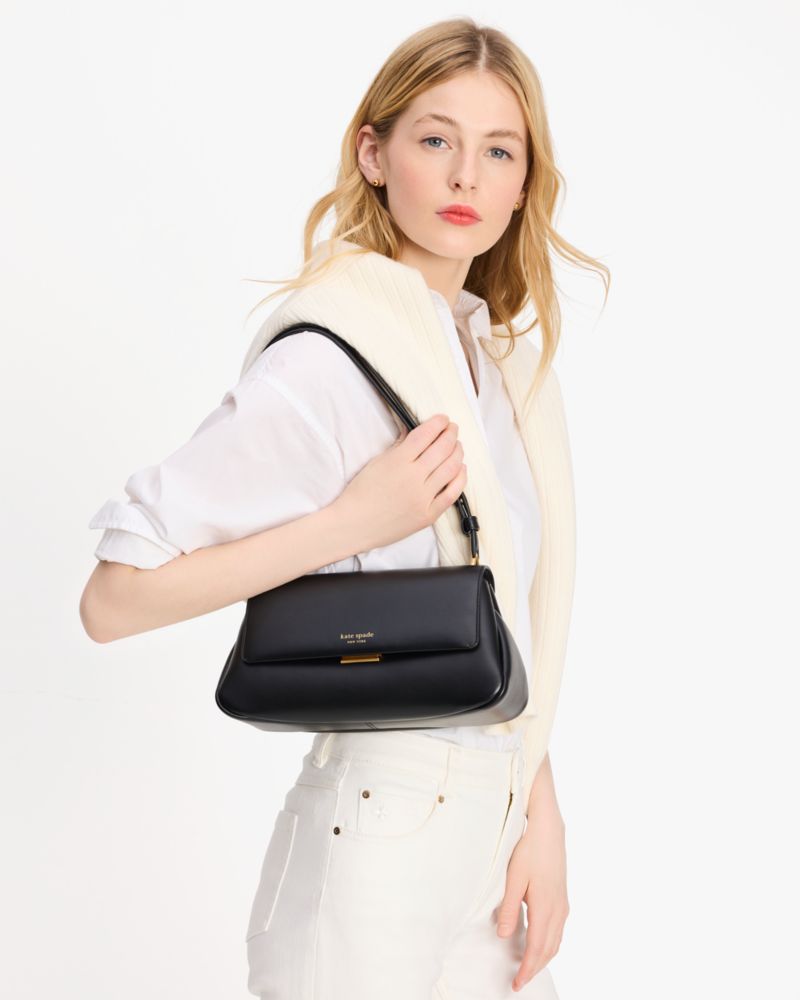 KateSpade Grace Convertible Shoulder Bag Black