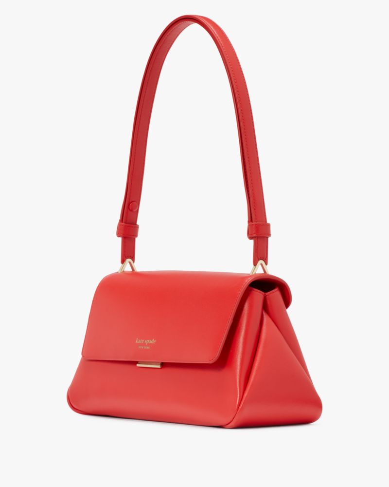 KateSpade Grace Convertible Shoulder Bag Flame Scarlet