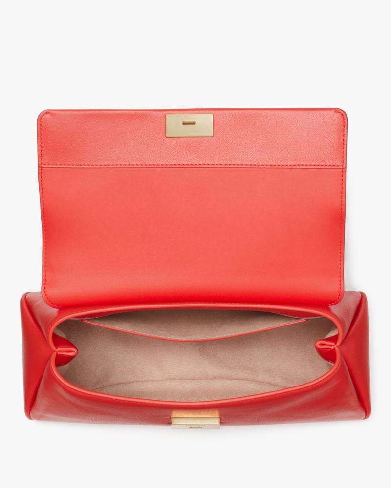 KateSpade Grace Convertible Shoulder Bag Flame Scarlet
