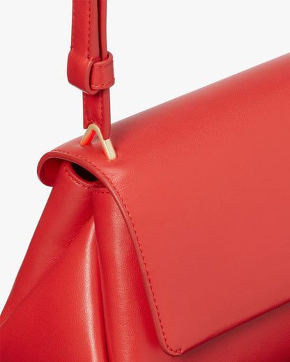 KateSpade Grace Convertible Shoulder Bag Flame Scarlet