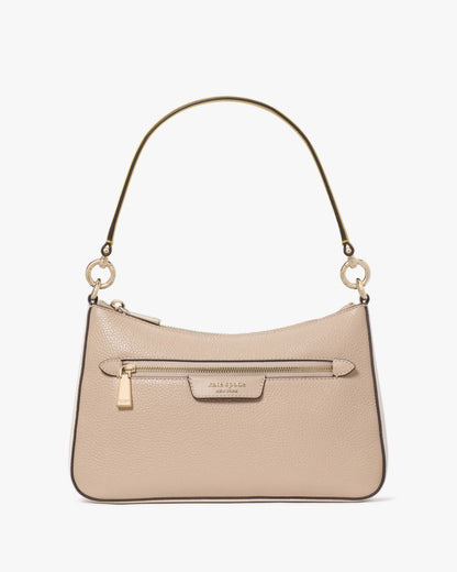 KateSpade Hudson Colorblocked Convertible Crossbody Timeless Taupe Multi