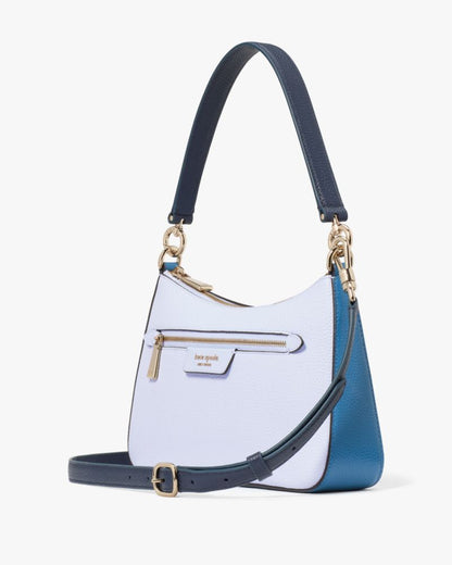 KateSpade Hudson Colorblocked Convertible Crossbody Pale Sapphirine Mult