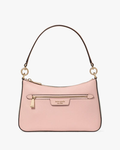 KateSpade Hudson Colorblocked Convertible Crossbody Rose Smoke Multi