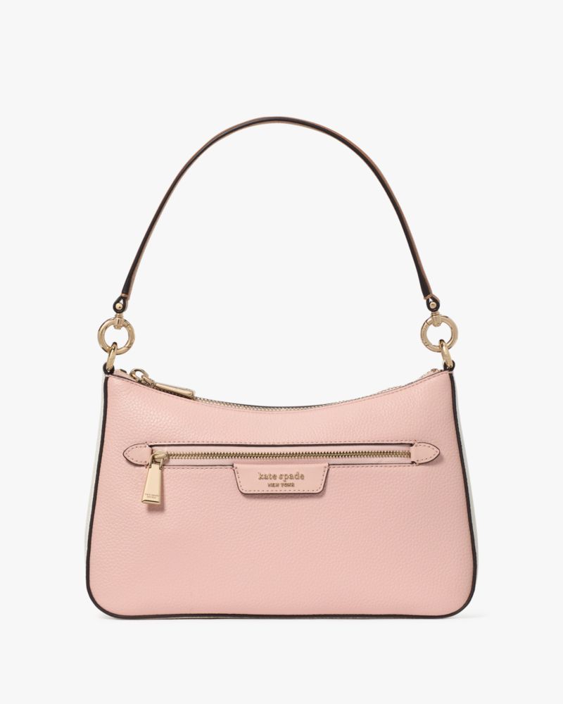 KateSpade Hudson Colorblocked Convertible Crossbody Rose Smoke Multi