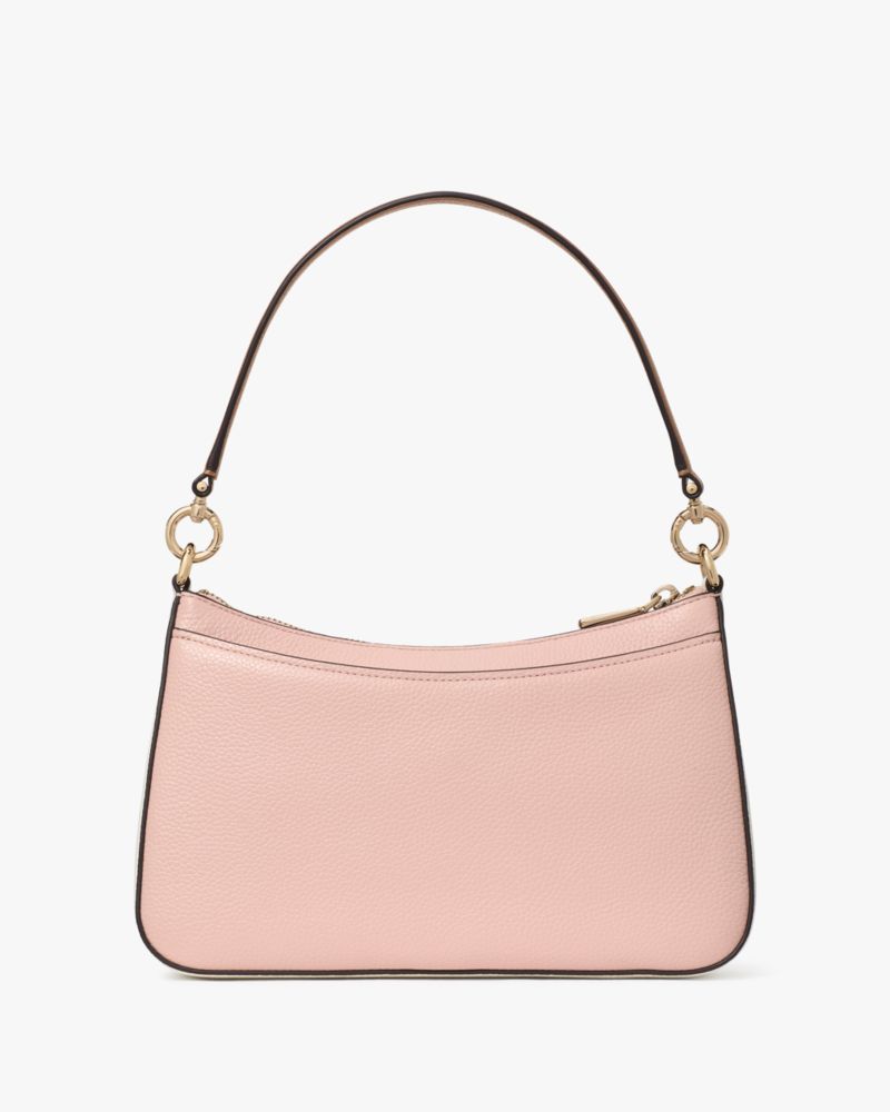 KateSpade Hudson Colorblocked Convertible Crossbody Rose Smoke Multi
