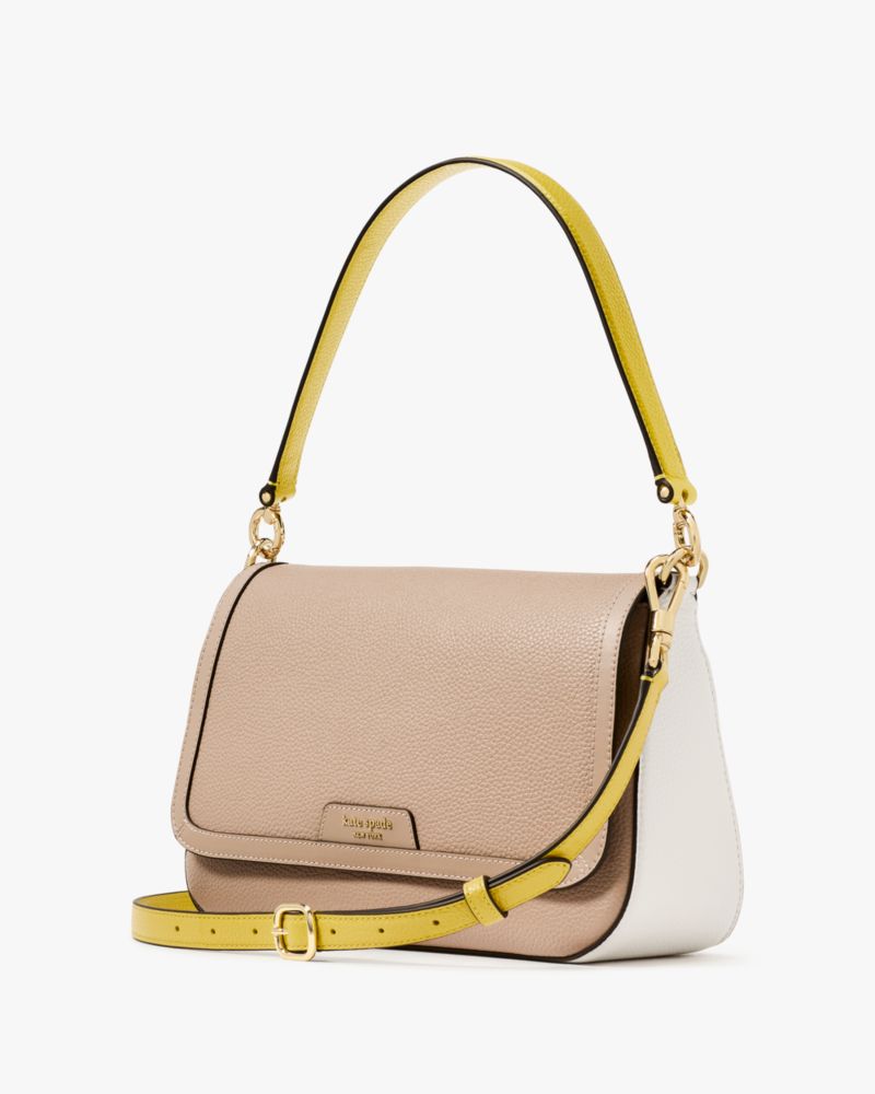 KateSpade HUDSON convertible shoulder bag  Timeless Taupe Multi