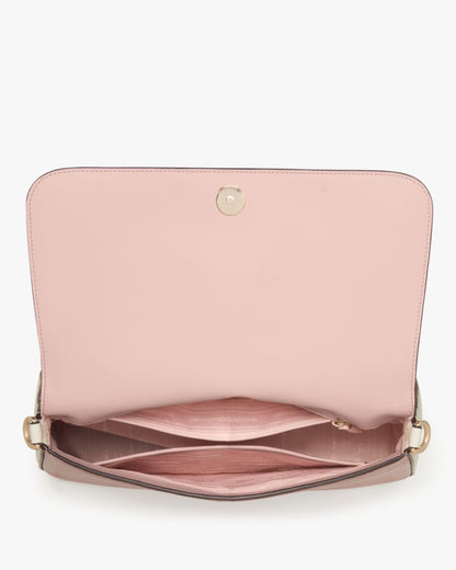 KateSpade HUDSON convertible shoulder bag  Rose Smoke Multi