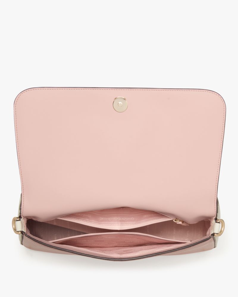 KateSpade HUDSON convertible shoulder bag  Rose Smoke Multi