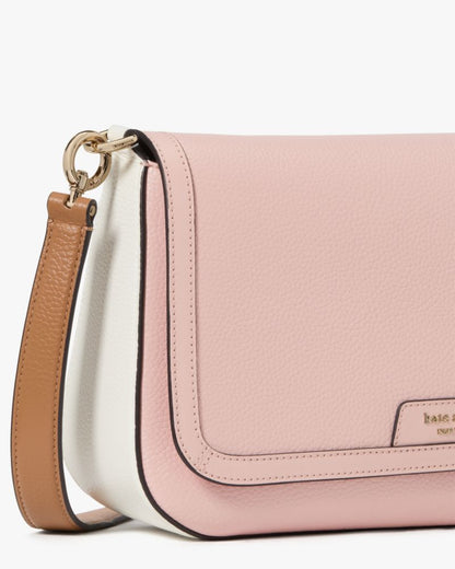 KateSpade HUDSON convertible shoulder bag  Rose Smoke Multi