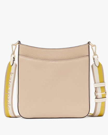 KateSpade HUDSON messenger crossbody bag  Timeless Taupe Multi