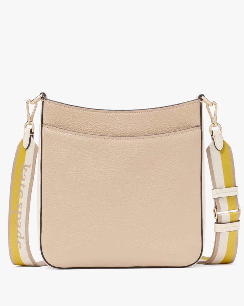 KateSpade HUDSON messenger crossbody bag  Timeless Taupe Multi