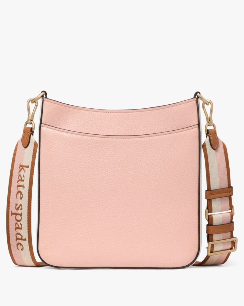 KateSpade HUDSON messenger crossbody bag  Rose Smoke Multi