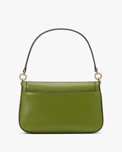 KateSpade Hudson Convertible Flap Shoulder Bag Jungle Vine