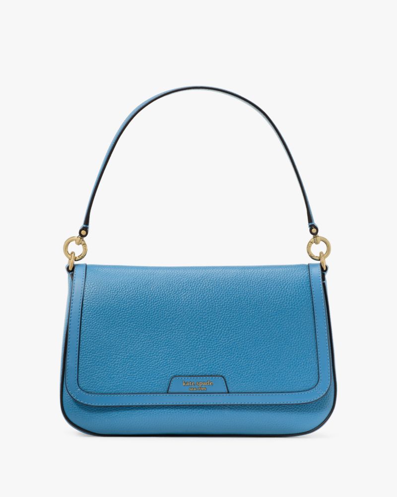 KateSpade Hudson Convertible Flap Shoulder Bag Back To School Blues