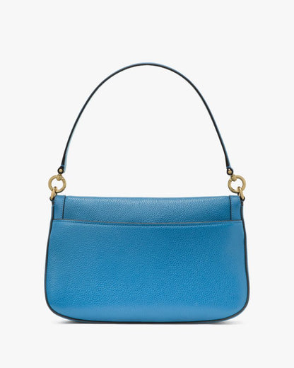 KateSpade Hudson Convertible Flap Shoulder Bag Back To School Blues