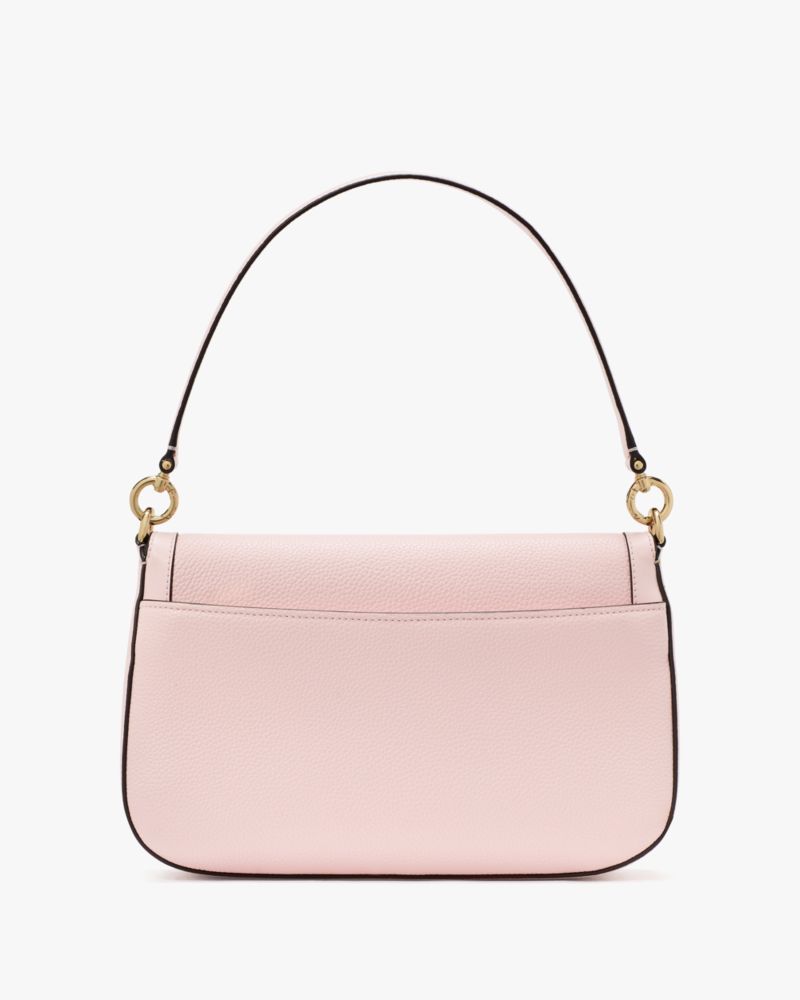 KateSpade Hudson Convertible Flap Shoulder Bag Pastry Pink