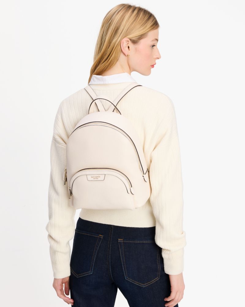 KateSpade Hudson Medium Backpack Parchment