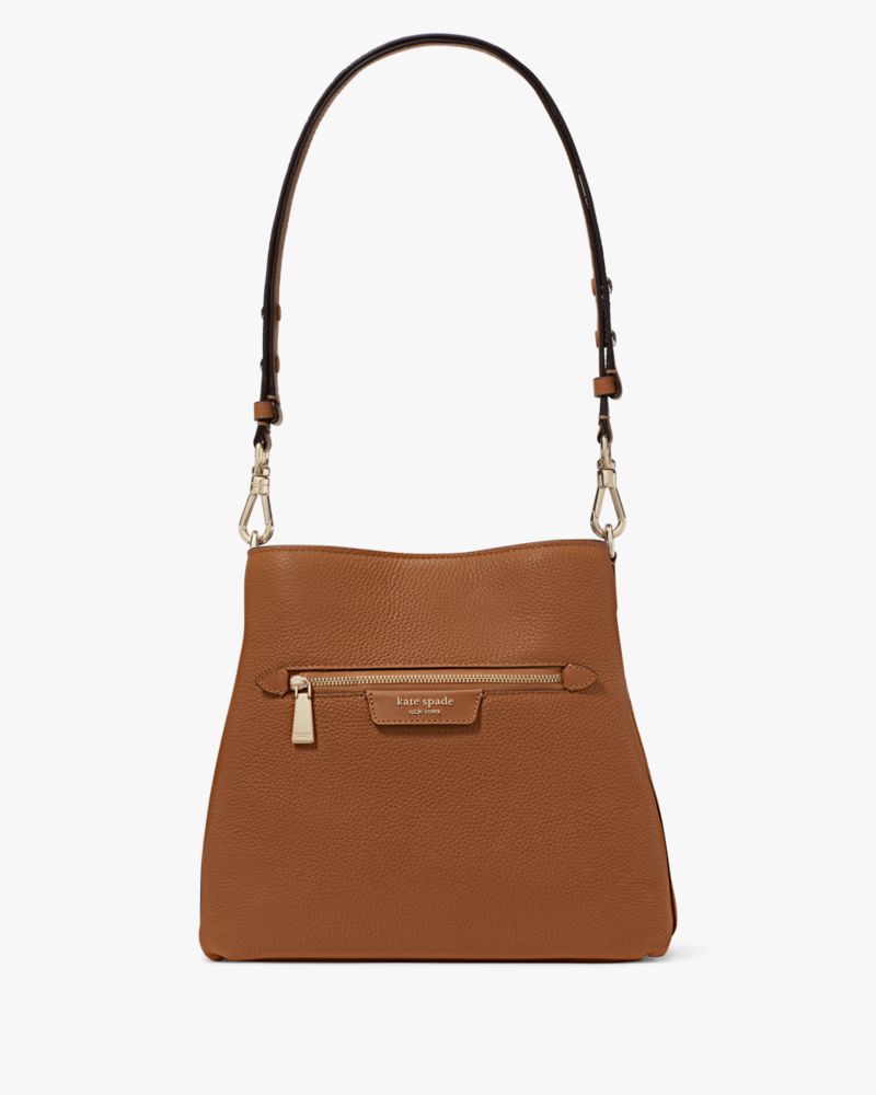 KateSpade Hudson Pebbled Leather Shoulder Bag Bungalow